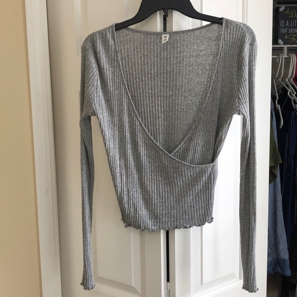 Ribbed crop top - Picture 1 of 2